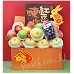 M36 中秋月餅果籃 - 奇華陳皮豆沙月餅、水果 生果盒